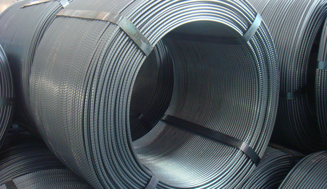 Cold rolled ribbed steel coil