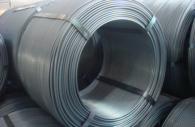 Cold rolled ribbed steel coil