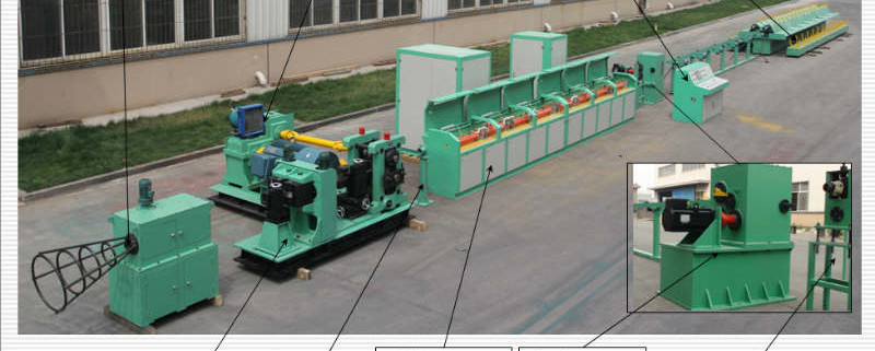 cold rolled ribbed bar wire machine