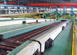 High speed cold rolled ribbed steel coil production line